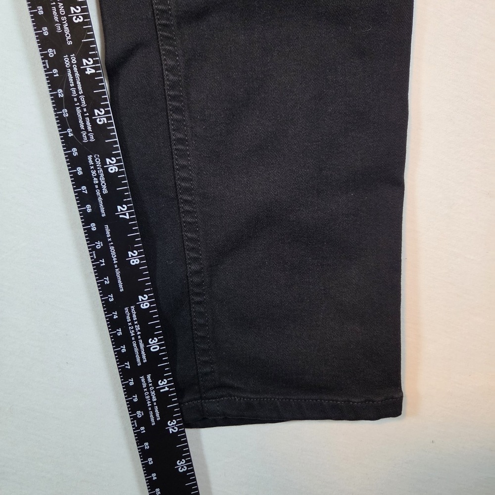 Paige Jeans Croft Skinny Fit Mens Size‎ 32 Made In The USA Black Denim - Picture 3 of 11